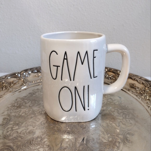 Rae Dunn Artisan Collection by Magenta GAME ON! Mug - Picture 1 of 3